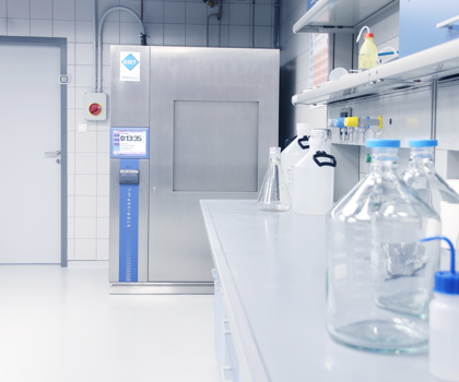 Esterilizadores de vapor grandes